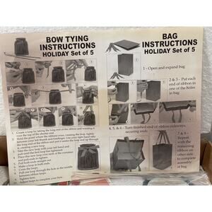 Holiday Jars Craft Kit With Gift Bags Set Of 5 New In Box Never Used